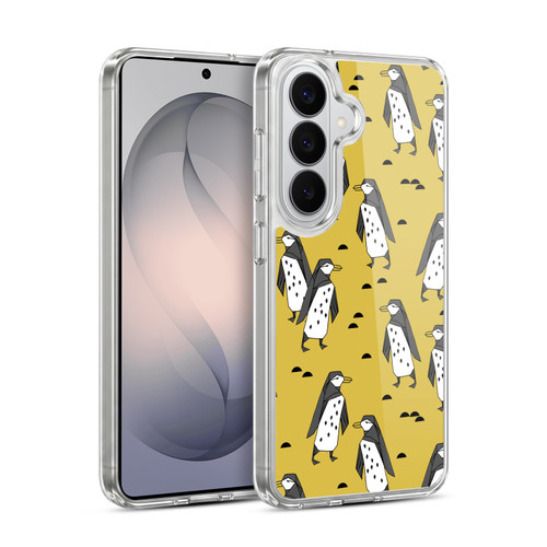 Andrea Lauren Design Birds Yellow Penguins Soft Gel Case for Samsung Galaxy S26