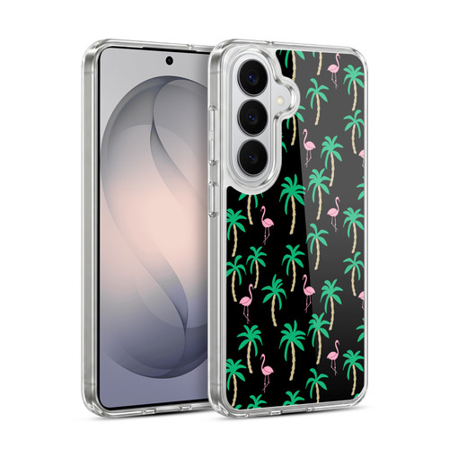 Andrea Lauren Design Birds Black Flamingo Soft Gel Case for Samsung Galaxy S26 Plus