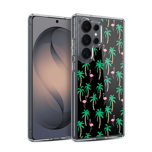 Andrea Lauren Design Birds Black Flamingo Soft Gel Case for Samsung Galaxy S26 Ultra
