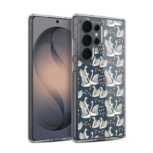 Andrea Lauren Design Birds Swans Soft Gel Case for Samsung Galaxy S26 Ultra