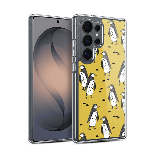 Andrea Lauren Design Birds Yellow Penguins Soft Gel Case for Samsung Galaxy S26 Ultra