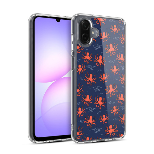 Andrea Lauren Design Sea Animals Octopus Soft Gel Case for Samsung Galaxy A07 4G