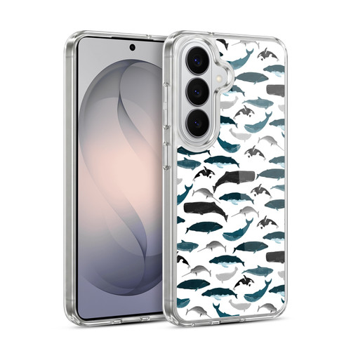 Andrea Lauren Design Sea Animals Whales Soft Gel Case for Samsung Galaxy S26