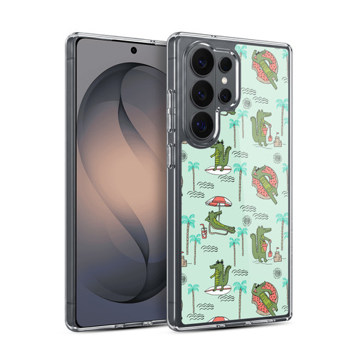 Andrea Lauren Design Sea Animals Alligators Soft Gel Case for Samsung Galaxy S26 Ultra