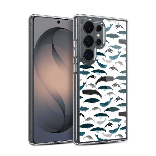 Andrea Lauren Design Sea Animals Whales Soft Gel Case for Samsung Galaxy S26 Ultra