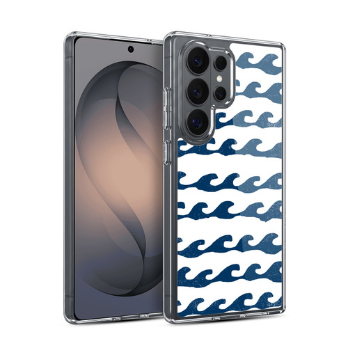 Andrea Lauren Design Sea Animals White Waves Soft Gel Case for Samsung Galaxy S26 Ultra