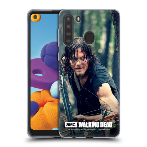 AMC The Walking Dead Daryl Dixon Lurk Soft Gel Case for Samsung Galaxy A21 (2020)