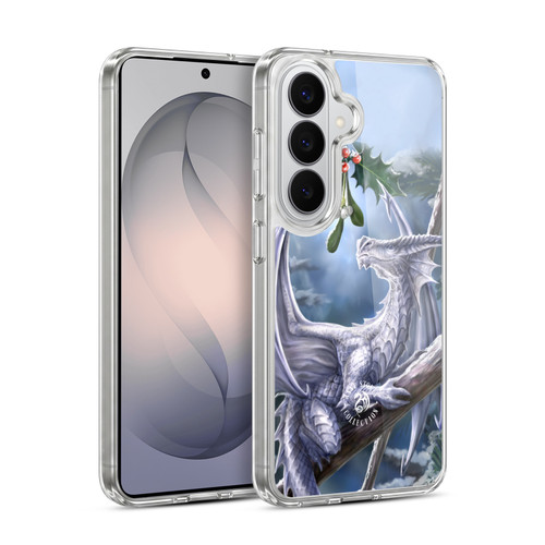 Anne Stokes Yule Snow Dragon Soft Gel Case for Samsung Galaxy S26 Plus