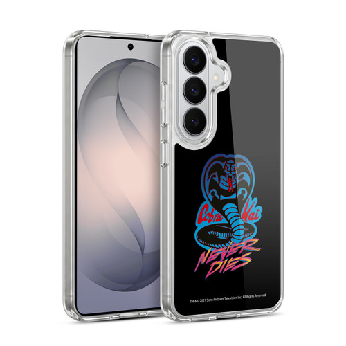 Cobra Kai Key Art Never Dies Logo Soft Gel Case for Samsung Galaxy S26
