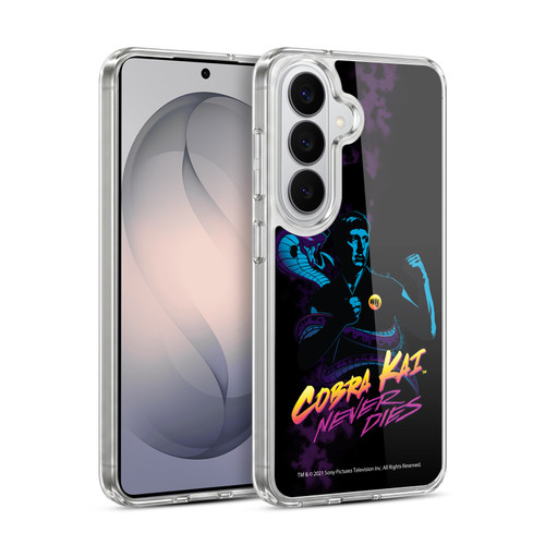 Cobra Kai Key Art Johnny Lawrence Never Dies Soft Gel Case for Samsung Galaxy S26 Plus