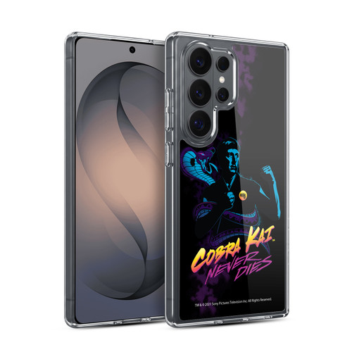 Cobra Kai Key Art Johnny Lawrence Never Dies Soft Gel Case for Samsung Galaxy S26 Ultra