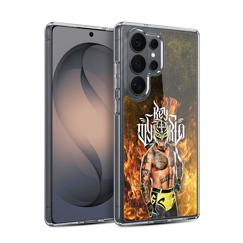 WWE Rey Mysterio Portrait Soft Gel Case for Samsung Galaxy S26 Ultra