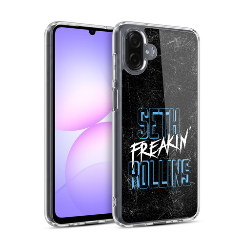WWE Seth Rollins Logotype Soft Gel Case for Samsung Galaxy A07 4G