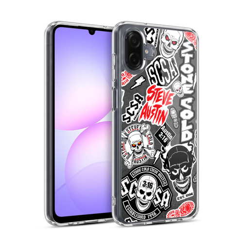 WWE Stone Cold Steve Austin Icons Soft Gel Case for Samsung Galaxy A07 4G