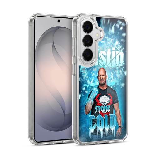 WWE Stone Cold Steve Austin Portrait Soft Gel Case for Samsung Galaxy S26