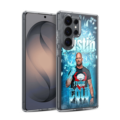 WWE Stone Cold Steve Austin Portrait Soft Gel Case for Samsung Galaxy S26 Ultra