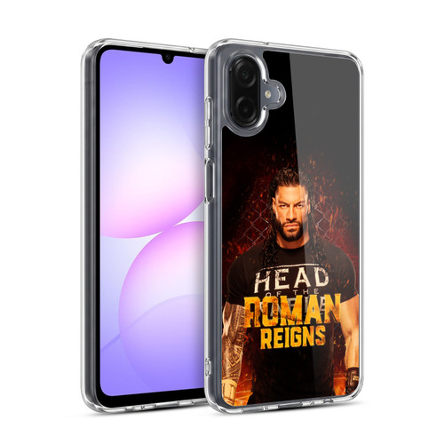 WWE R. Reigns Graphics Roman Reigns 1 Soft Gel Case for Samsung Galaxy A07 4G