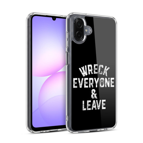 WWE R. Reigns Graphics Wreck Everyone & Leave Soft Gel Case for Samsung Galaxy A07 4G