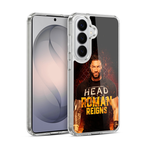 WWE R. Reigns Graphics Roman Reigns 1 Soft Gel Case for Samsung Galaxy S26