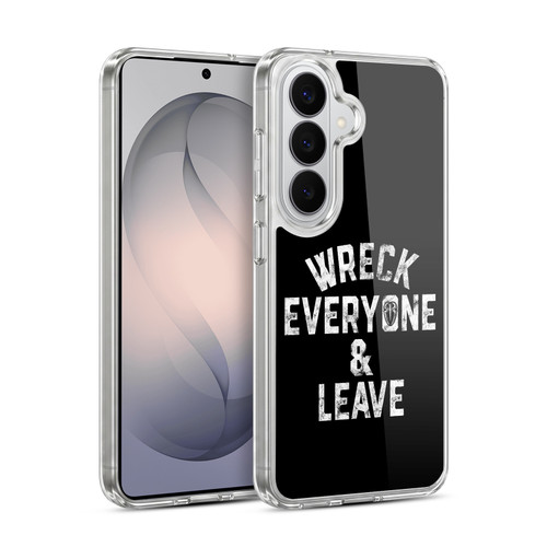 WWE R. Reigns Graphics Wreck Everyone & Leave Soft Gel Case for Samsung Galaxy S26