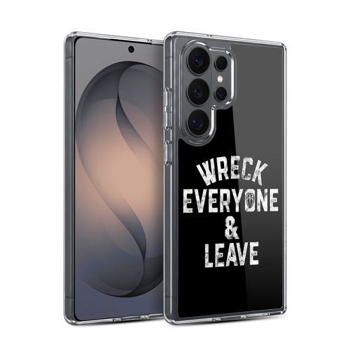WWE R. Reigns Graphics Wreck Everyone & Leave Soft Gel Case for Samsung Galaxy S26 Ultra
