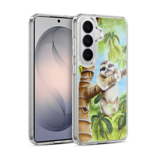 Lisa Sparling Creatures Cutest Sloth Soft Gel Case for Samsung Galaxy S26