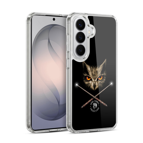 Anne Stokes Owls Cross Wands Soft Gel Case for Samsung Galaxy S26 Plus