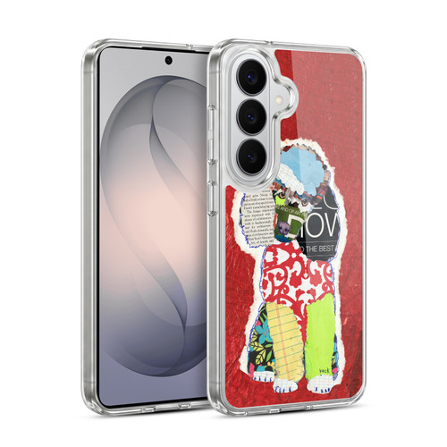 Michel Keck Dogs 2 Poodle Soft Gel Case for Samsung Galaxy S26 Plus