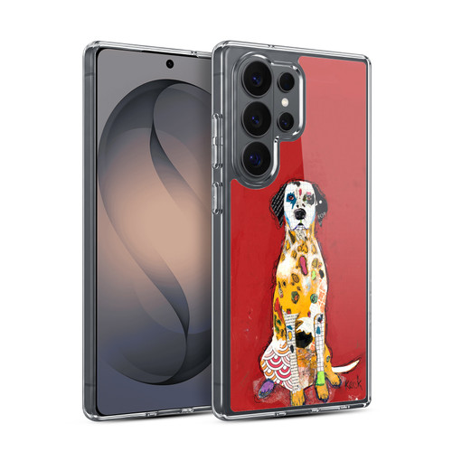 Michel Keck Dogs 2 Dalmatian Soft Gel Case for Samsung Galaxy S26 Ultra