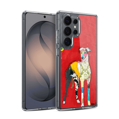 Michel Keck Dogs 2 Greyhound Soft Gel Case for Samsung Galaxy S26 Ultra