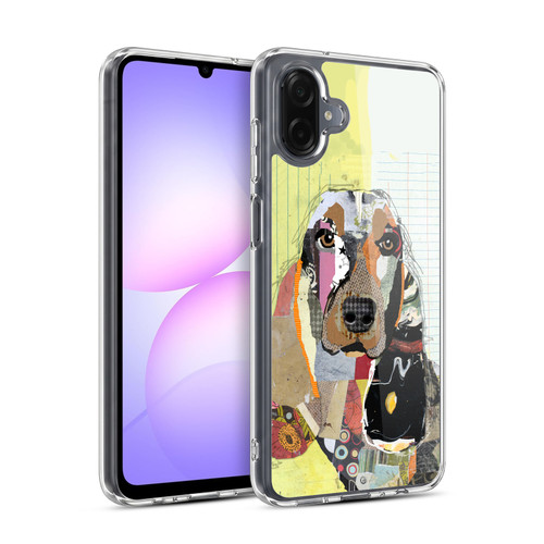 Michel Keck Dogs Basset Hound Soft Gel Case for Samsung Galaxy A07 4G