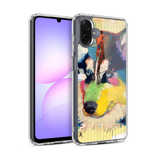 Michel Keck Dogs Husky Soft Gel Case for Samsung Galaxy A07 4G