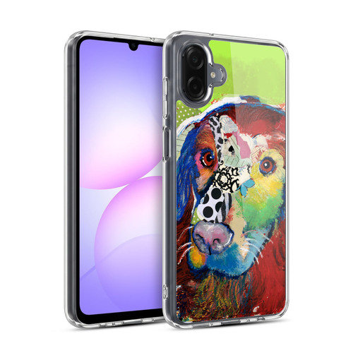 Michel Keck Dogs Irish Setter Soft Gel Case for Samsung Galaxy A07 4G