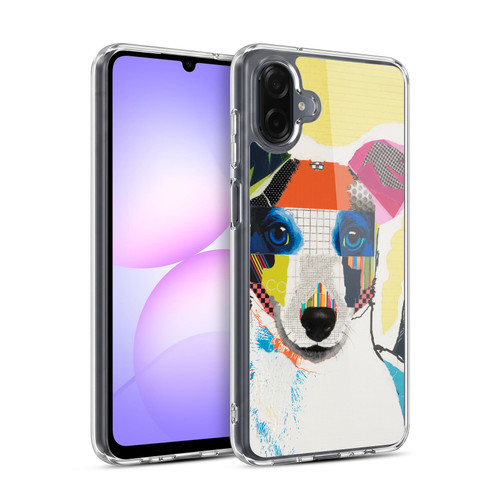 Michel Keck Dogs Whippet Soft Gel Case for Samsung Galaxy A07 4G