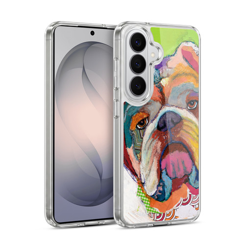 Michel Keck Dogs Bulldog Soft Gel Case for Samsung Galaxy S26