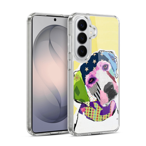 Michel Keck Dogs Yellow Lab Soft Gel Case for Samsung Galaxy S26