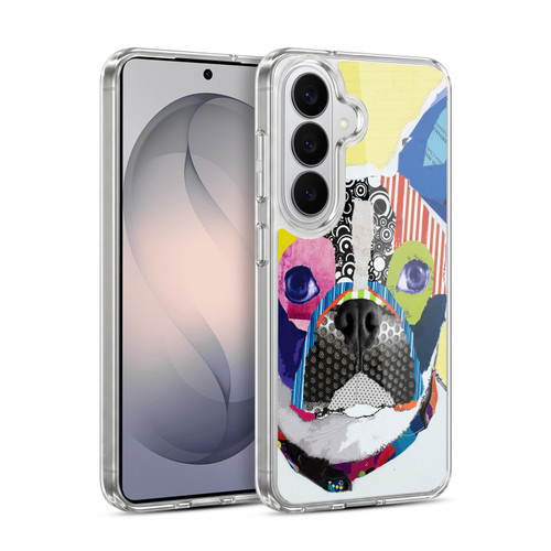 Michel Keck Dogs Boston Terrier Soft Gel Case for Samsung Galaxy S26 Plus