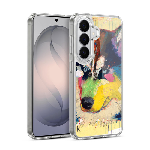 Michel Keck Dogs Husky Soft Gel Case for Samsung Galaxy S26 Plus
