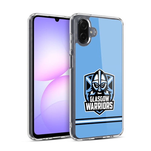 Glasgow Warriors Logo Stripes Blue Soft Gel Case for Samsung Galaxy A07 4G