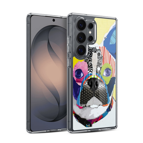 Michel Keck Dogs Boston Terrier Soft Gel Case for Samsung Galaxy S26 Ultra