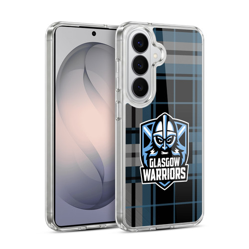 Glasgow Warriors Logo Tartan Soft Gel Case for Samsung Galaxy S26