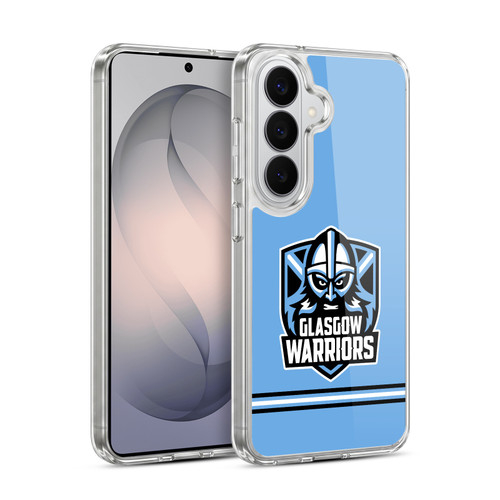 Glasgow Warriors Logo Stripes Blue Soft Gel Case for Samsung Galaxy S26 Plus