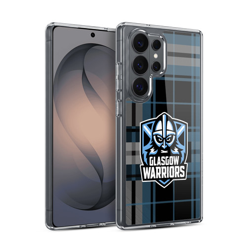 Glasgow Warriors Logo Tartan Soft Gel Case for Samsung Galaxy S26 Ultra
