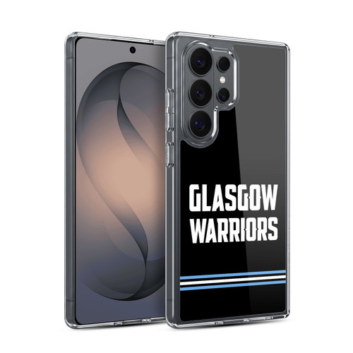 Glasgow Warriors Logo Text Type Black Soft Gel Case for Samsung Galaxy S26 Ultra