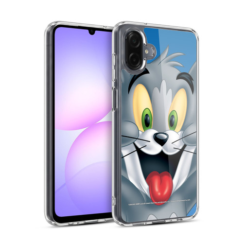Tom and Jerry Full Face Tom Soft Gel Case for Samsung Galaxy A07 4G