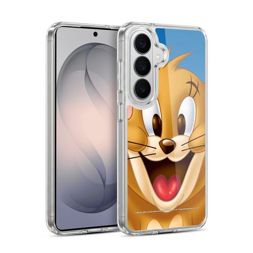 Tom and Jerry Full Face Jerry Soft Gel Case for Samsung Galaxy S26 Plus