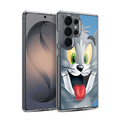Tom and Jerry Full Face Tom Soft Gel Case for Samsung Galaxy S26 Ultra