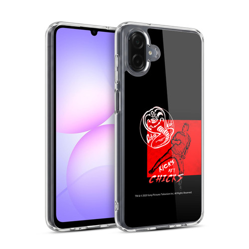 Cobra Kai Composed Art John Lawrence Kicks Soft Gel Case for Samsung Galaxy A07 4G
