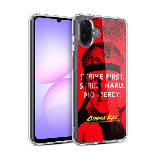 Cobra Kai Composed Art John Lawrence Strike Soft Gel Case for Samsung Galaxy A07 4G