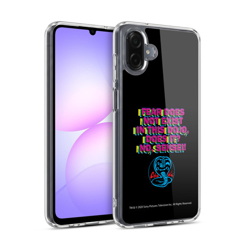 Cobra Kai Graphics 2 Dojo Quote Logo Soft Gel Case for Samsung Galaxy A07 4G